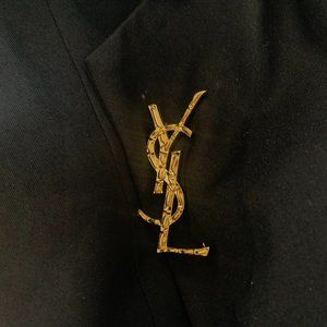ysl brooch